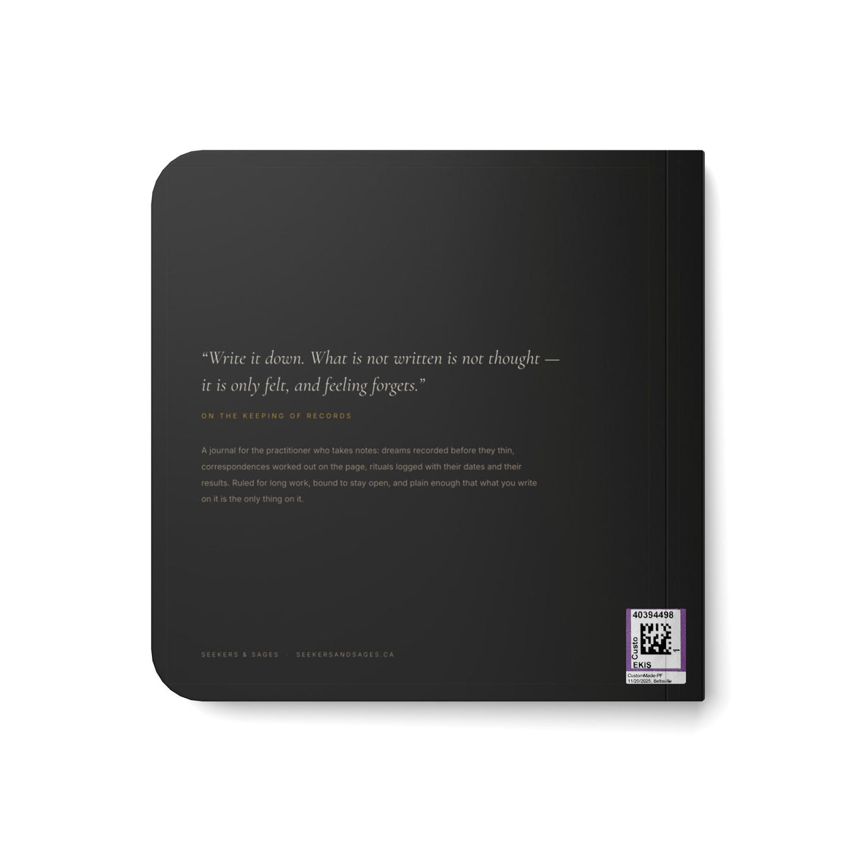 Board Book — The Esoteric Book of Thought: Elegant Mini Philosophy Baby Board Book