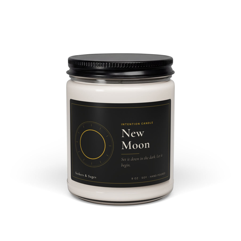Copy of New Moon Scented Soy Candle — 9oz Intention Candle for Meditation & Self-Care
